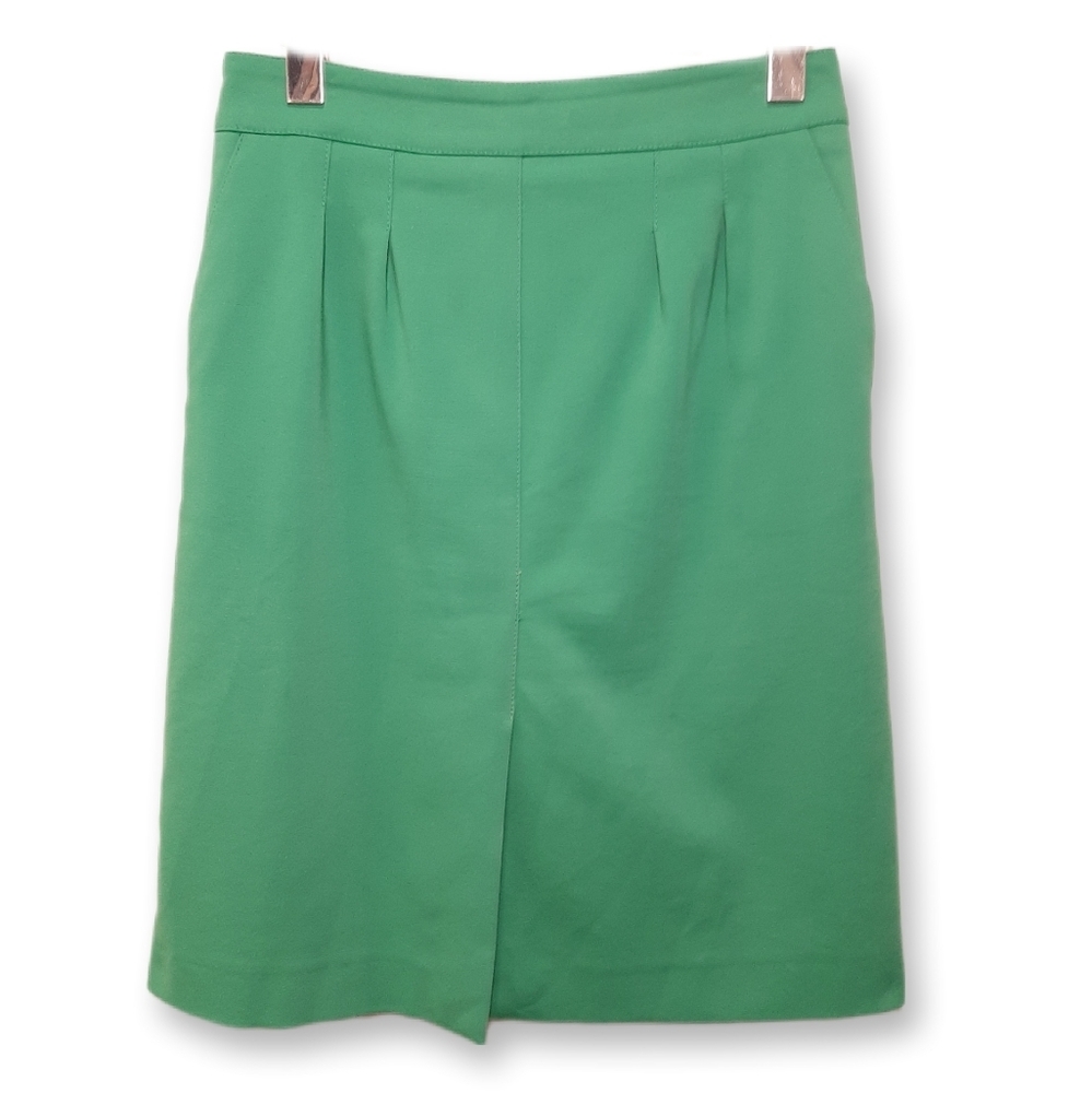 Zara Green Pencil Skirt